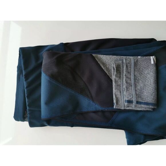 EUC Sweaty Betty Power Mesh Leggings in Beetle Blue XS - Picture 13 of 13